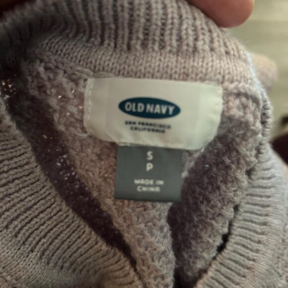 Old Navy Light Pink Sweater - Size Small - Picture 5 of 6